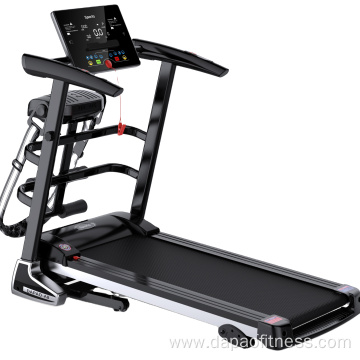 Semi-commercial home use foldable electronic treadmills